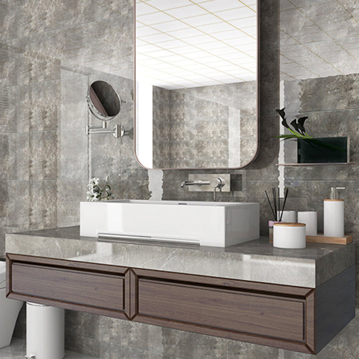 BowLift | PVC Rectangular 3-Pack 12" X 23" Peel & Stick Mosaic Tile Kitchen and Bath Backsplash