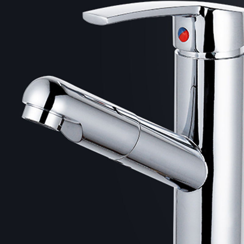 BowLift | Modern Retractable Single Handle Basin Faucet Bathroom Sink Faucet