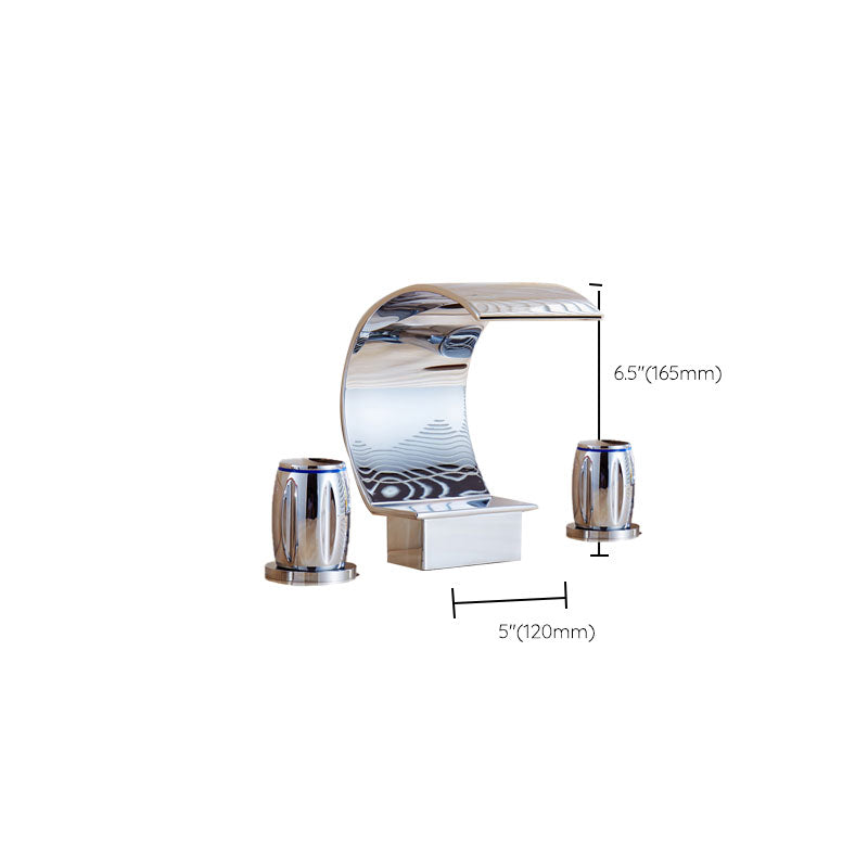 BowLift | Traditional Roman Bathtub Faucet Set Copper Fixed Deck Mount with Handles