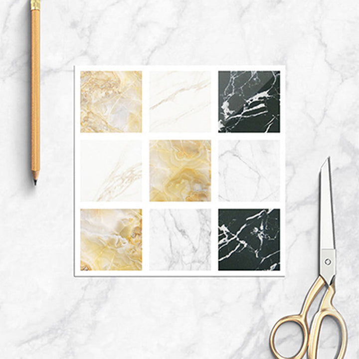 BowLift | PVC Square Peel & Stick Mosaic Tile Multicolored Backsplash & Wall Tile