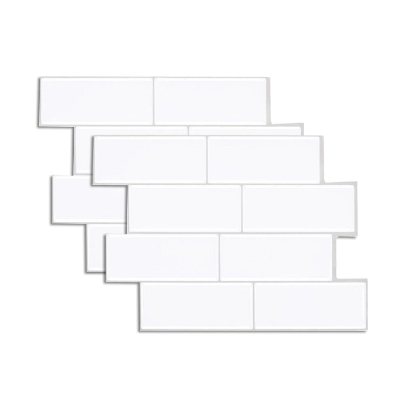BowLift | Peel & Stick Subway Tile Stain Resistant PVC Rectangular Peel & Stick Tile for Shower 2 Pack