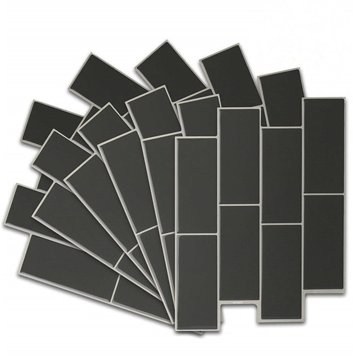 BowLift | Peel & Stick Subway Tile Stain Resistant PVC Rectangle Peel & Stick Tile for Shower 2 Pack