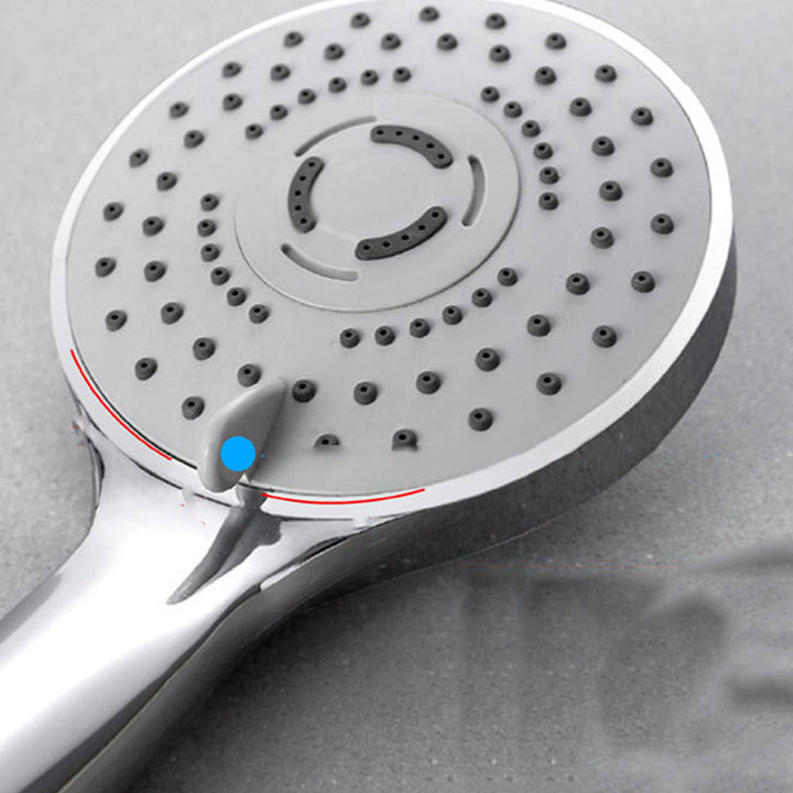 BowLift | Contemporary Handheld Shower Head Adjustable Spray Pattern Silver Shower Head