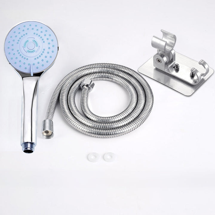 BowLift | Contemporary Handheld Shower Head Adjustable Spray Pattern Silver Shower Head
