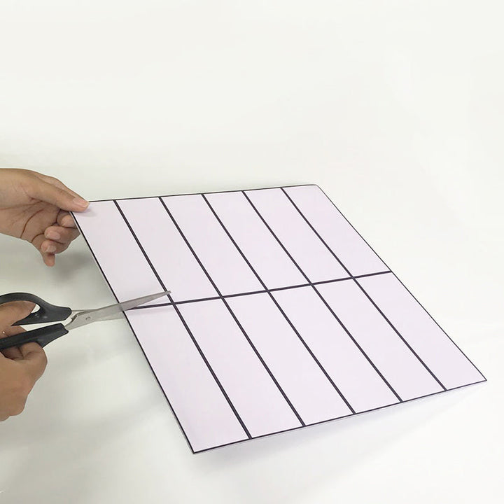 BowLift | Tile Stripping & Sticking Rectangle White Plastic Waterproof Tile Stripping & Sticking for Shower 10-Pack