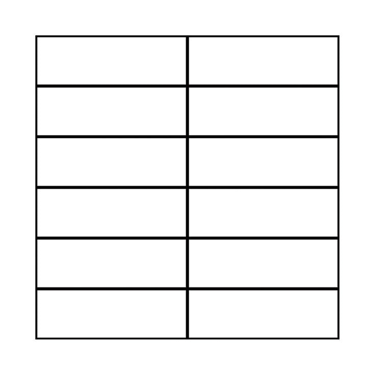 BowLift | Tile Stripping & Sticking Rectangle White Plastic Waterproof Tile Stripping & Sticking for Shower 10-Pack