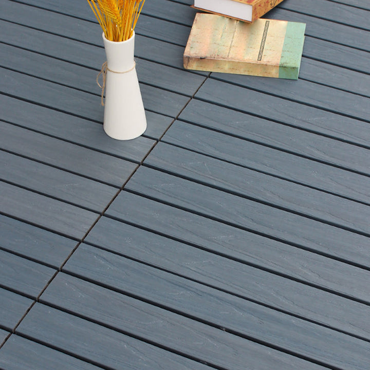 BowLift | Deck Plank drilled hardwood tiles exterior flooring