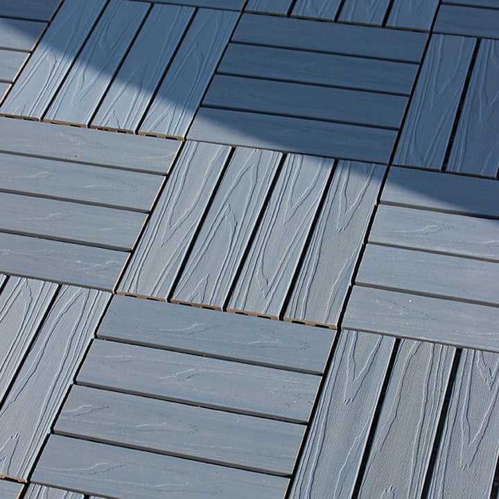 BowLift | Deck Plank drilled hardwood tiles exterior flooring