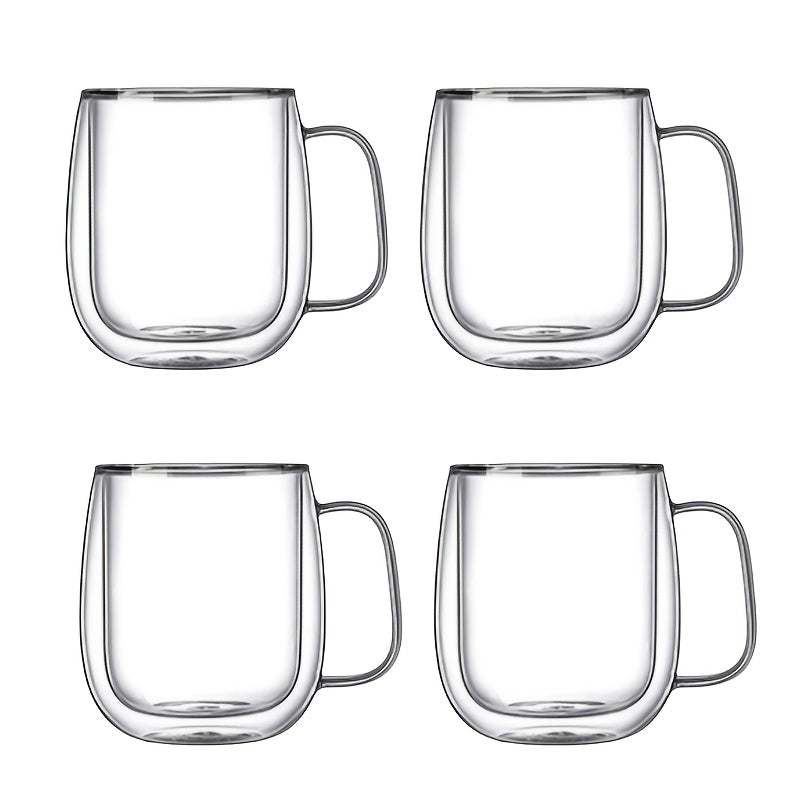 ThermoSip Double-Walled Glass Mug – Borosilicate Glass, Heat-Resistant & Elegant | Bowlift