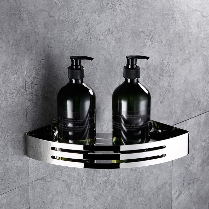 BowLift | Contemporary Bathroom Accessories Hardware Set in Silver with Soap Dish