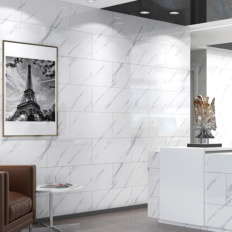 BowLift | Single Tile Wallpaper Modern PVC Peel and Stick Tile with Rectangular Shape