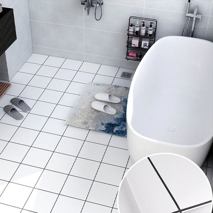 BowLift | Modern Vinyl Plank Flooring Porcelain Tile Look Self-adhesive PVC Flooring