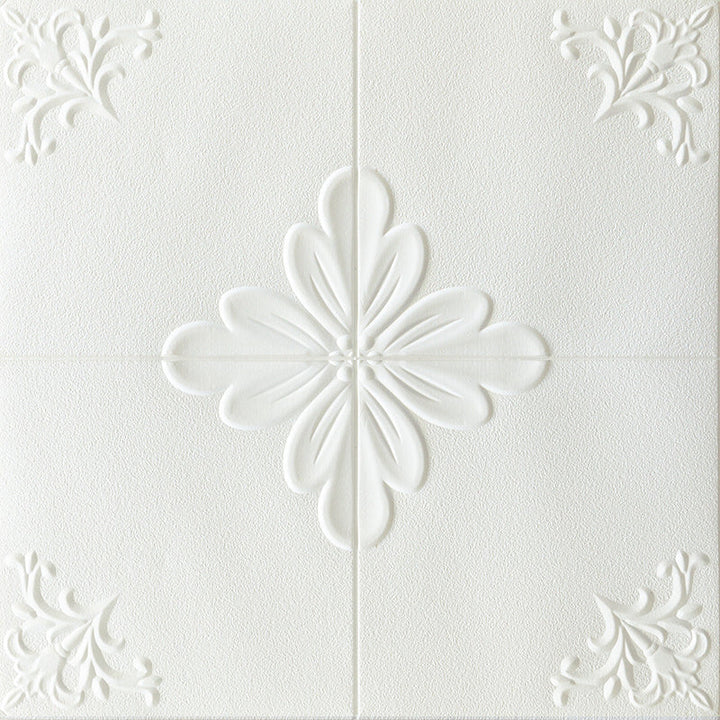 BowLift | Interior Wall Cladding 3D Floral Print Peel and Stick Waterproof Wall Panels