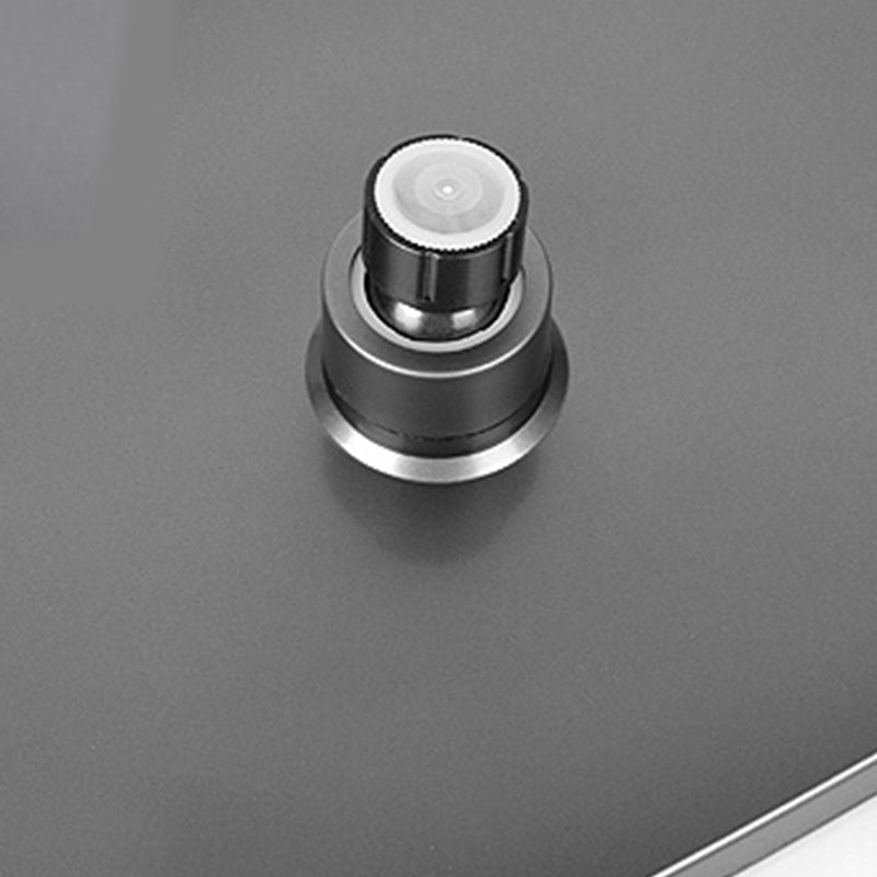 BowLift | Modern Gray Showerhead Combo Standard Spray Pattern Rectangular Large Showerhead