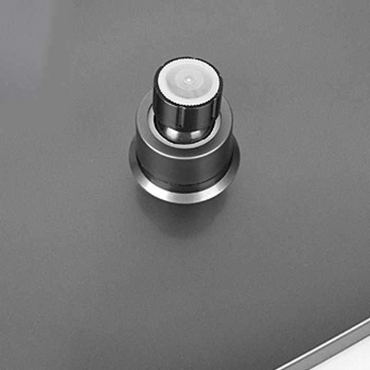 BowLift | Modern Gray Showerhead Combo Standard Spray Pattern Rectangular Large Showerhead