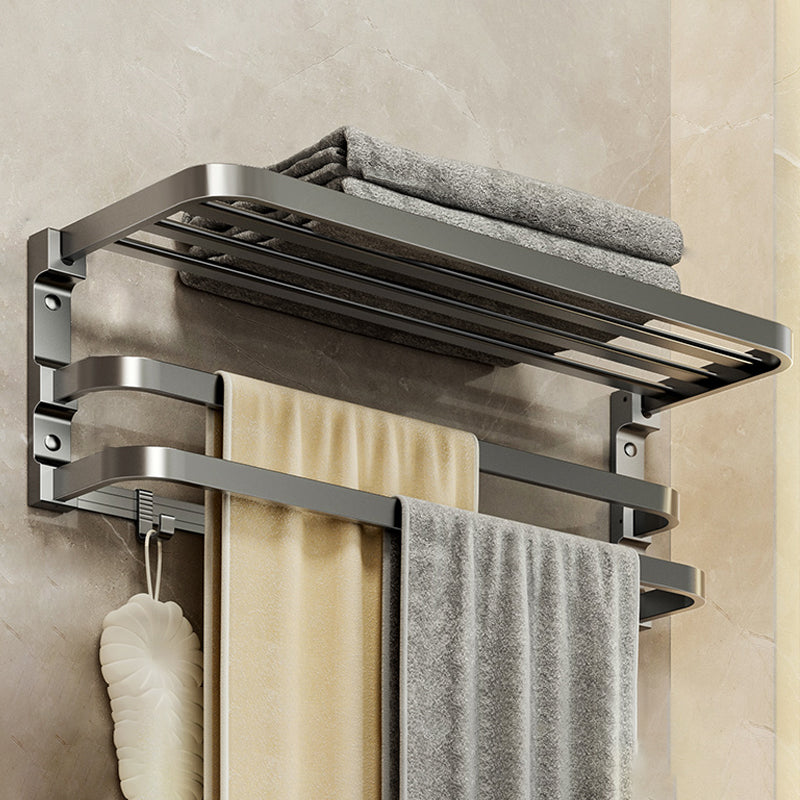BowLift | Traditional bathroom accessory as a single piece or in a set in gray