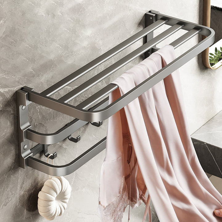 BowLift | Traditional bathroom accessory as a single piece or in a set in gray