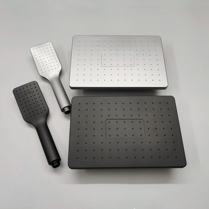 BowLift | Rectangular Large Shower Head Standard Spray Pattern Shower Head