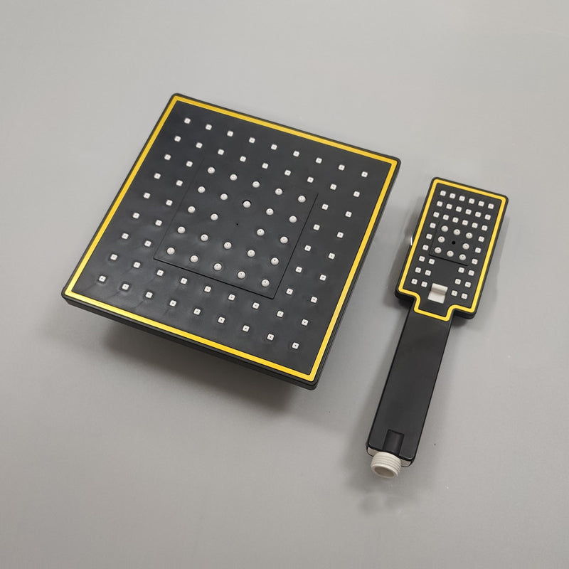 BowLift | Square Shower Head Combination Standard Spray Pattern with Hand Shower
