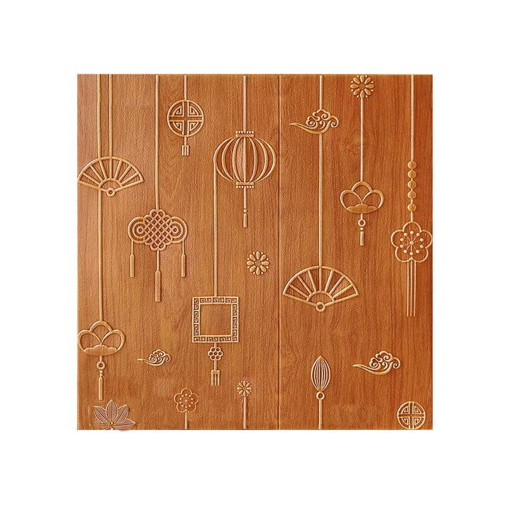 BowLift | Contemporary Wall Panels Self-Adhesive Waterproof Cartoon 3D Print Wall Covering