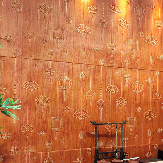 BowLift | Contemporary Wall Panels Self-Adhesive Waterproof Cartoon 3D Print Wall Covering