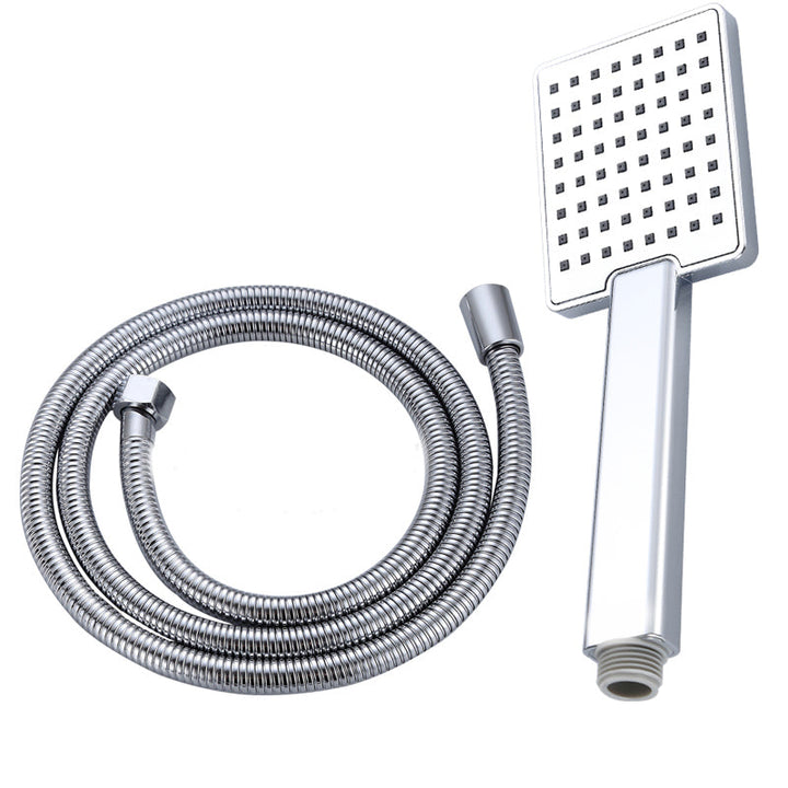 BowLift | Square Shower Head Combo Large Shower Head with Hand Shower