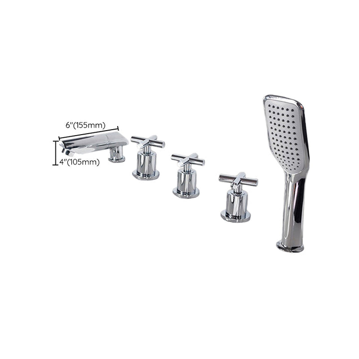 BowLift | Contemporary Style Bathroom Faucet Metal Deck Mounted Bathroom Faucet