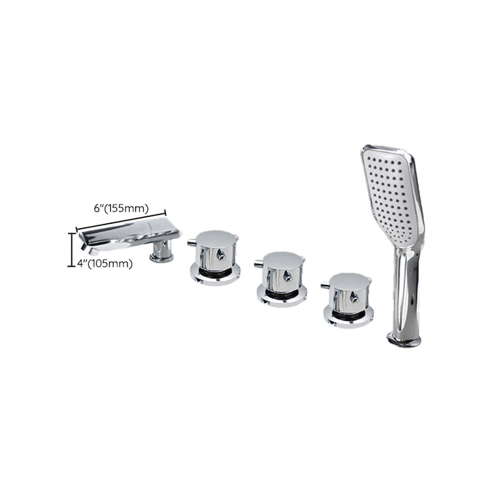 BowLift | Contemporary Style Bathroom Faucet Metal Deck Mounted Bathroom Faucet