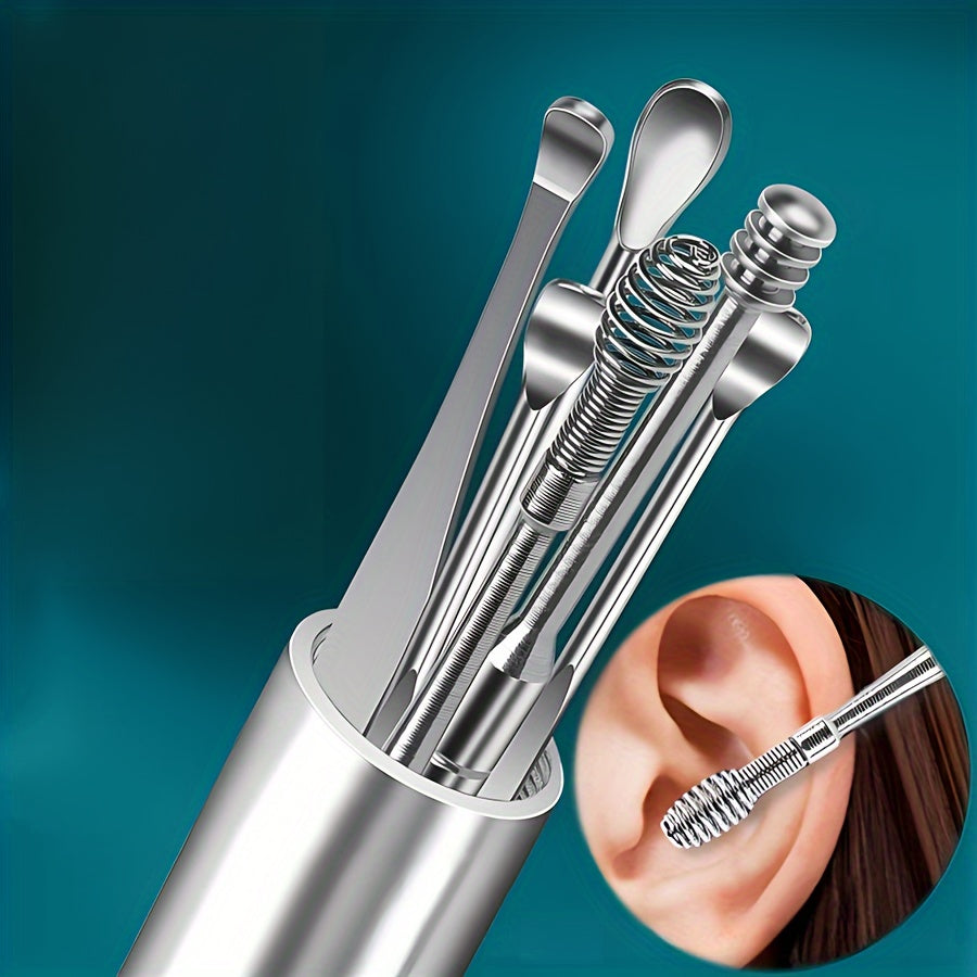 Ear cleaner set made of stainless steel | Bowlift