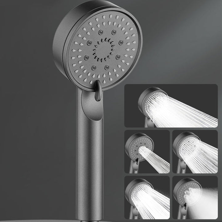 BowLift | Modern Round Hand Shower Medium Flow 5 Spray Wall Mount Hand Shower