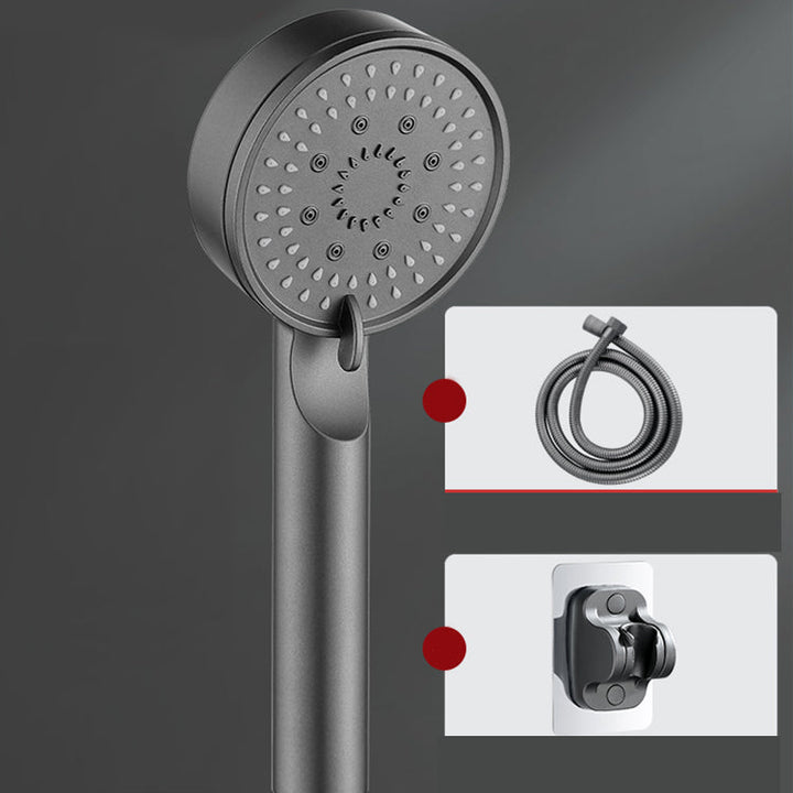 BowLift | Modern Round Hand Shower Medium Flow 5 Spray Wall Mounted Hand Shower
