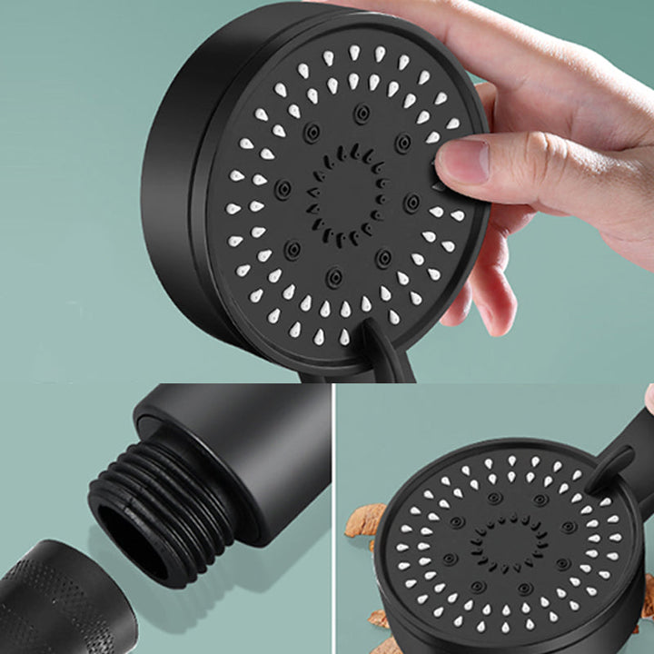 BowLift | Modern Round Hand Shower Medium Flow 5 Spray Wall Mounted Hand Shower