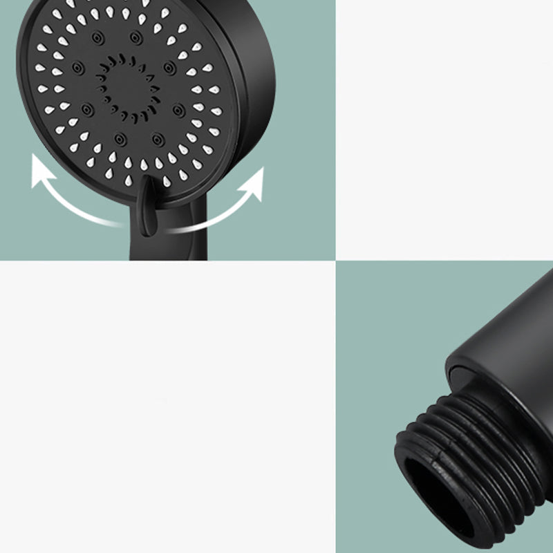 BowLift | Modern Round Hand Shower Medium Flow 5 Spray Wall Mounted Hand Shower