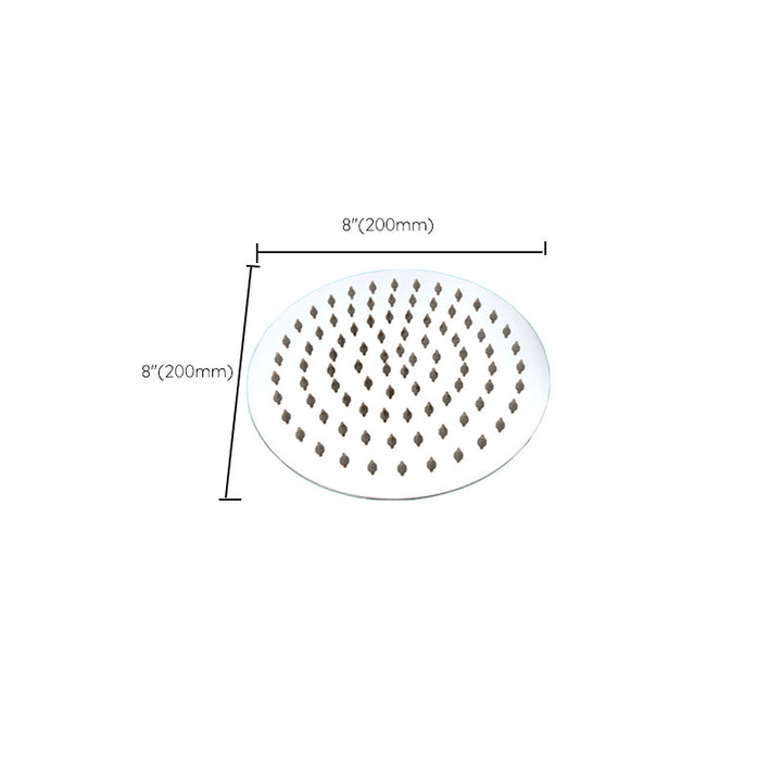 BowLift | Large Shower Head 304 Stainless Steel Standard Spray Pattern Fixed Shower Head