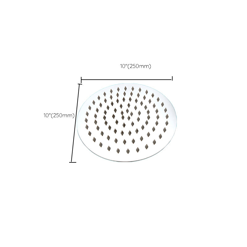 BowLift | Large Shower Head 304 Stainless Steel Standard Spray Pattern Fixed Shower Head