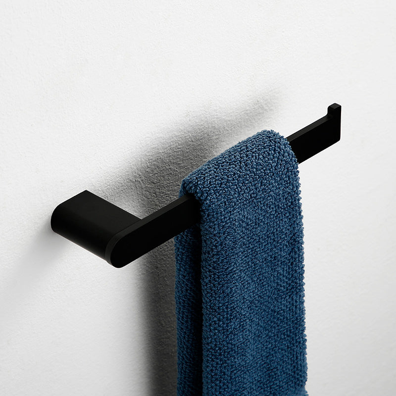 BowLift | Contemporary bathroom accessory single item or in set made of black metal