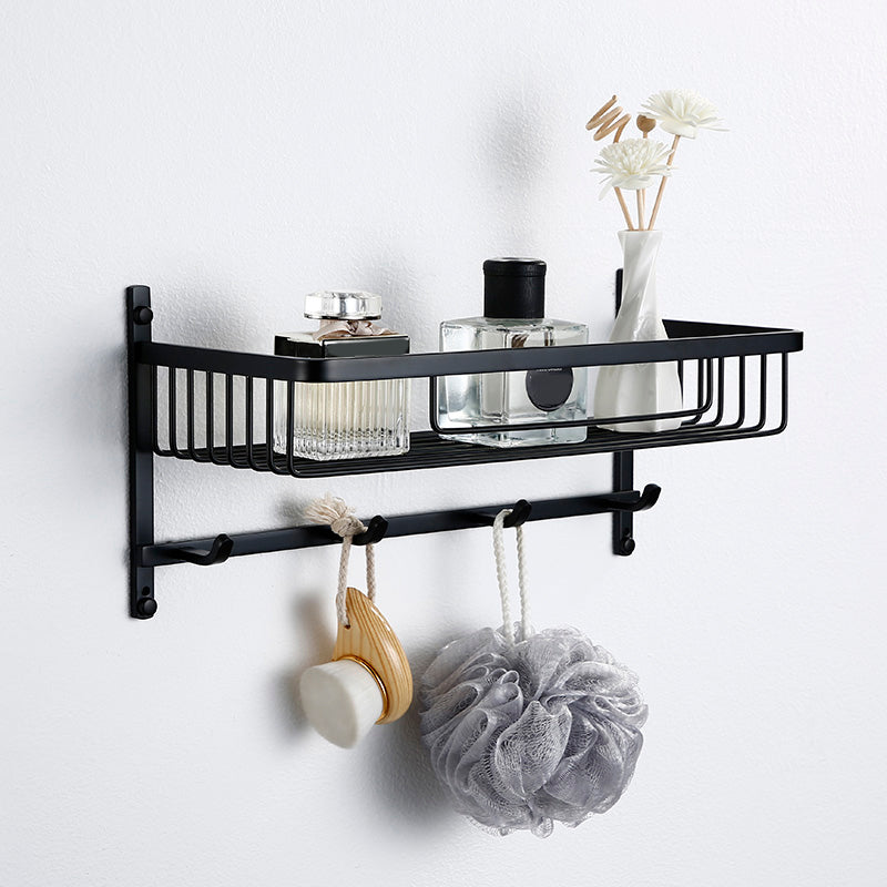 BowLift | Contemporary bathroom accessory single piece or in set made of black metal