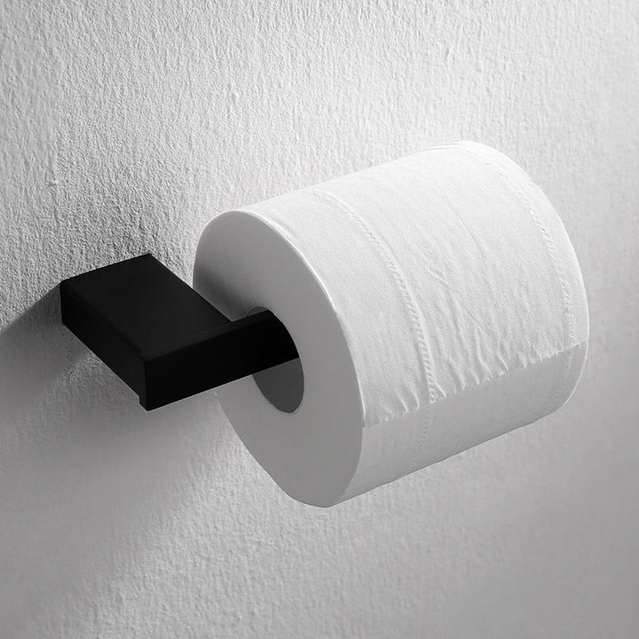 BowLift | Contemporary Bathroom Accessories As Individual Item Or As Set in Black