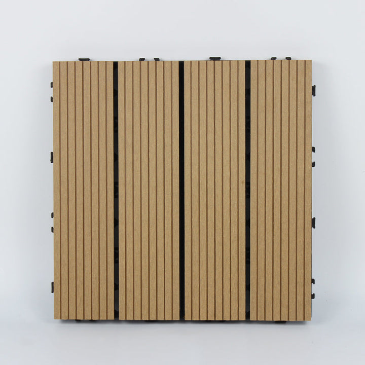 BowLift | Wood deck board outdoor non-slip embossed floor panel