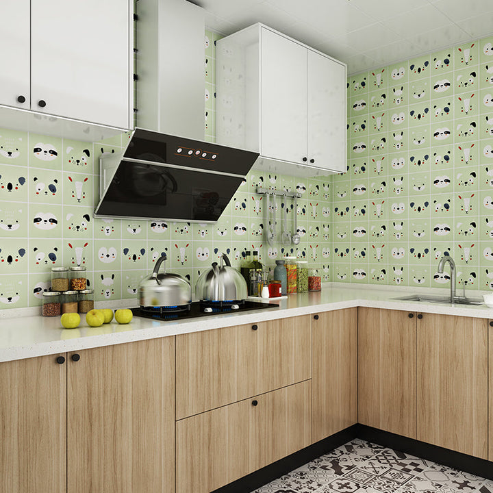 BowLift | Plastic Peel-and-Stick Back Wall Tiles Waterproof Single_TILE Wallpaper