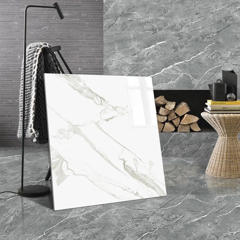 BowLift | Single Tile Peel and Stick Wall Tile Modern Peel and Stick Wall Tile with Waterproof