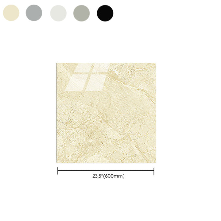 BowLift | Single Tile Peel and Stick Wall Tile Modern Peel and Stick Wall Tile with Waterproof
