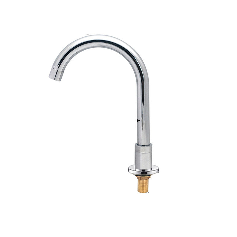 BowLift | Contemporary Bathroom Faucet Deck Mount Copper Low Arc Swivel Roman Bathtub Faucet Set