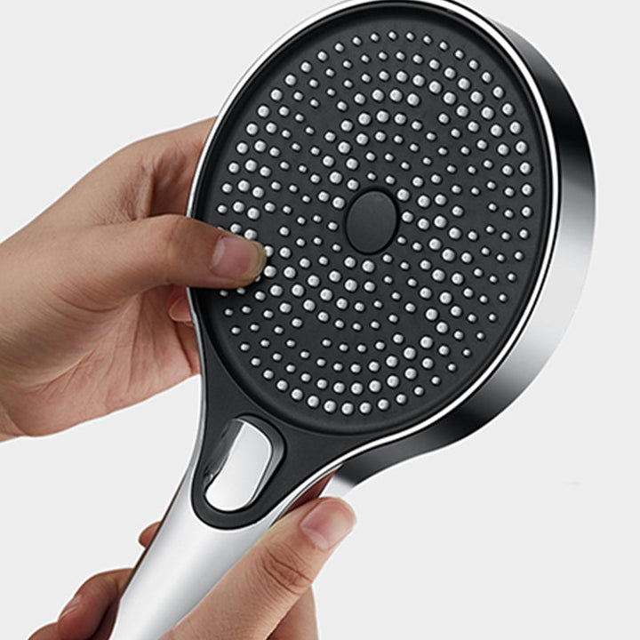 BowLift | Modern Round Hand Shower Adjustable Spray Pattern Wall Mounted Hand Shower