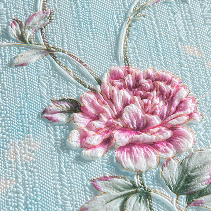 BowLift | Modern Wall Panel 3D Floral Print Peel and Stick Waterproof Wall Covering