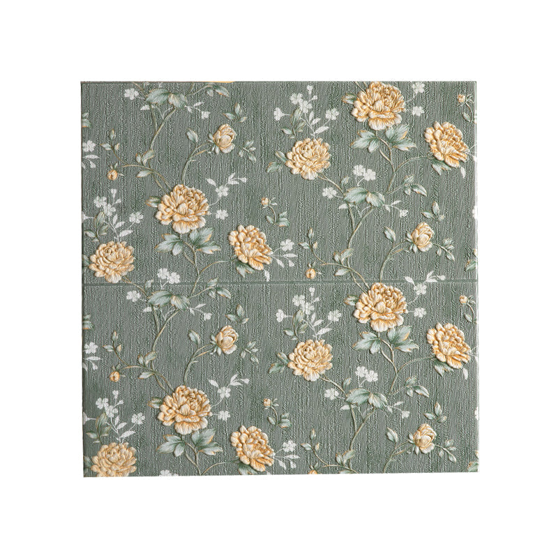 BowLift | Modern Wall Panel 3D Floral Print Peel and Stick Waterproof Wall Covering