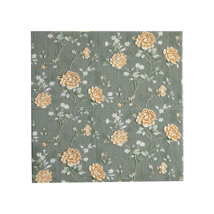 BowLift | Modern Wall Panel 3D Floral Print Peel and Stick Waterproof Wall Covering