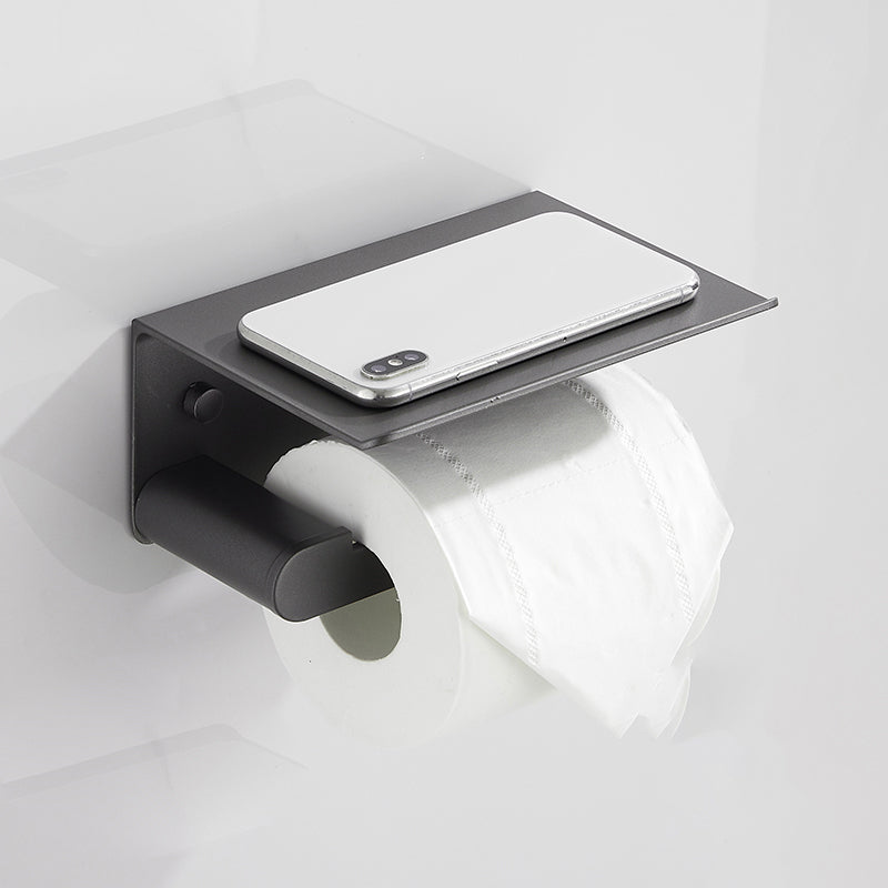 BowLift | Modern Gray Bathroom Accessory as Individual Piece or as Set Made of Metal