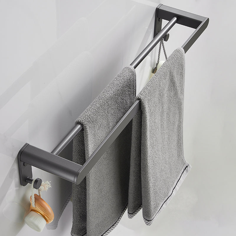 BowLift | Modern Gray Bathroom Accessory As a Single Piece or As a Set Made of Metal