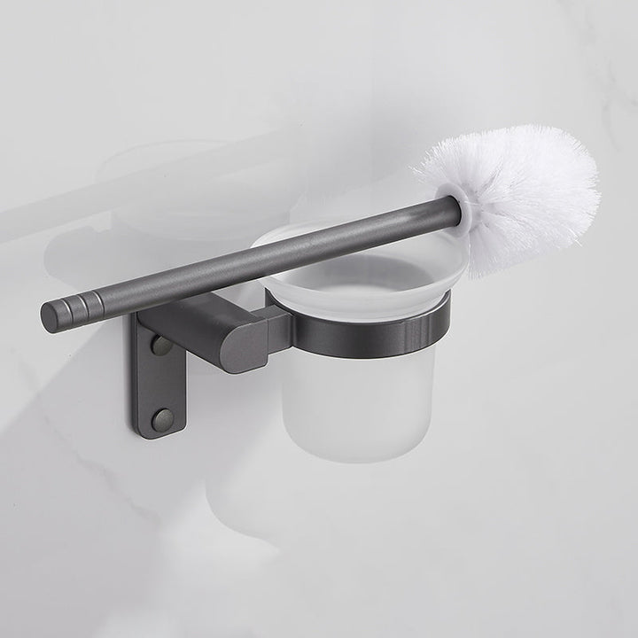 BowLift | Modern Gray Bathroom Accessory As a Single Piece or As a Set Made of Metal